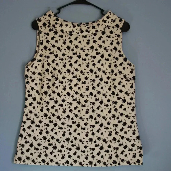 Talbot's Medium Women's Sleeveless Top with Button Up Back Neckline NWOT - Picture 1 of 13
